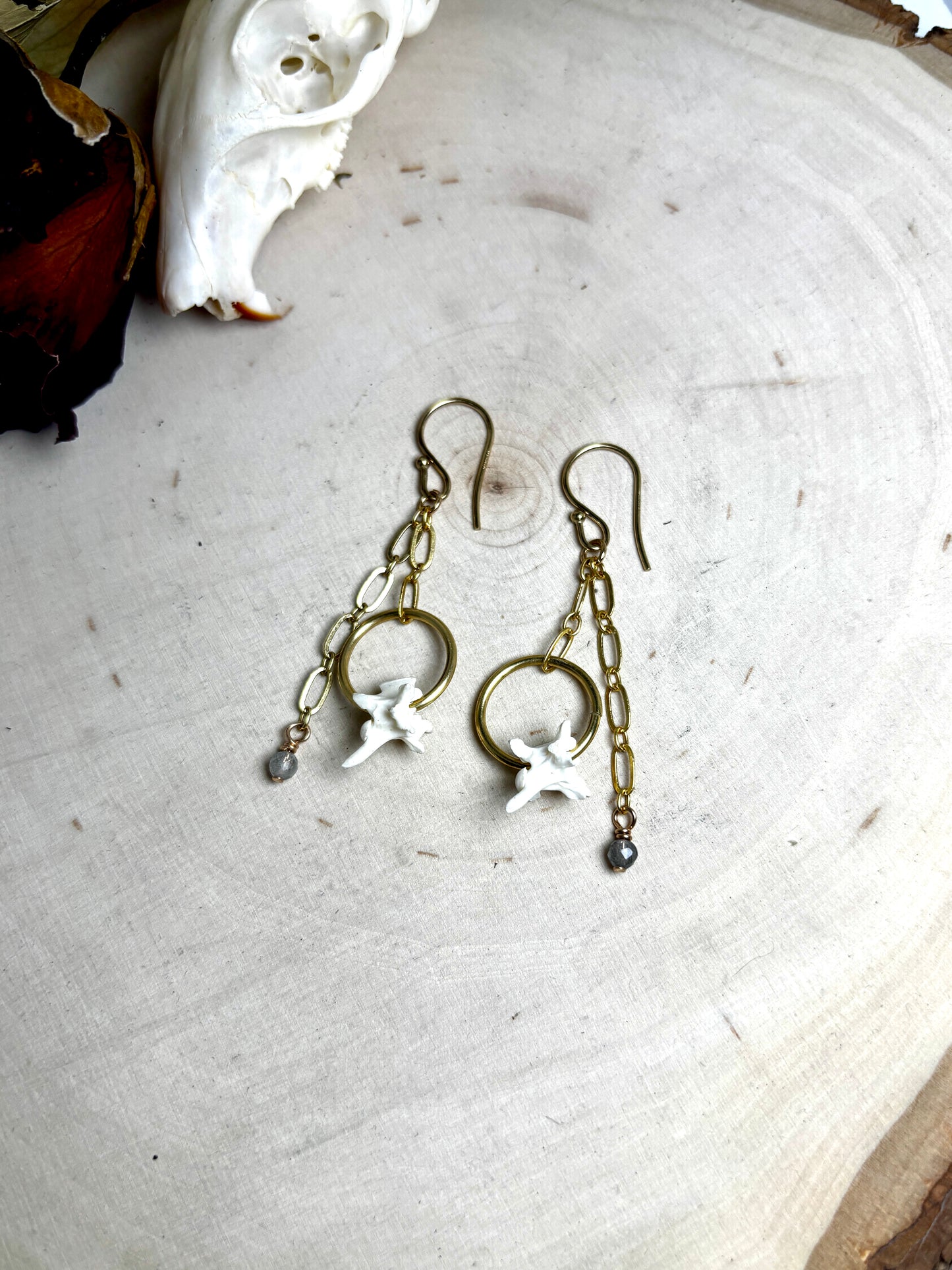 Bones and Stones Earrings