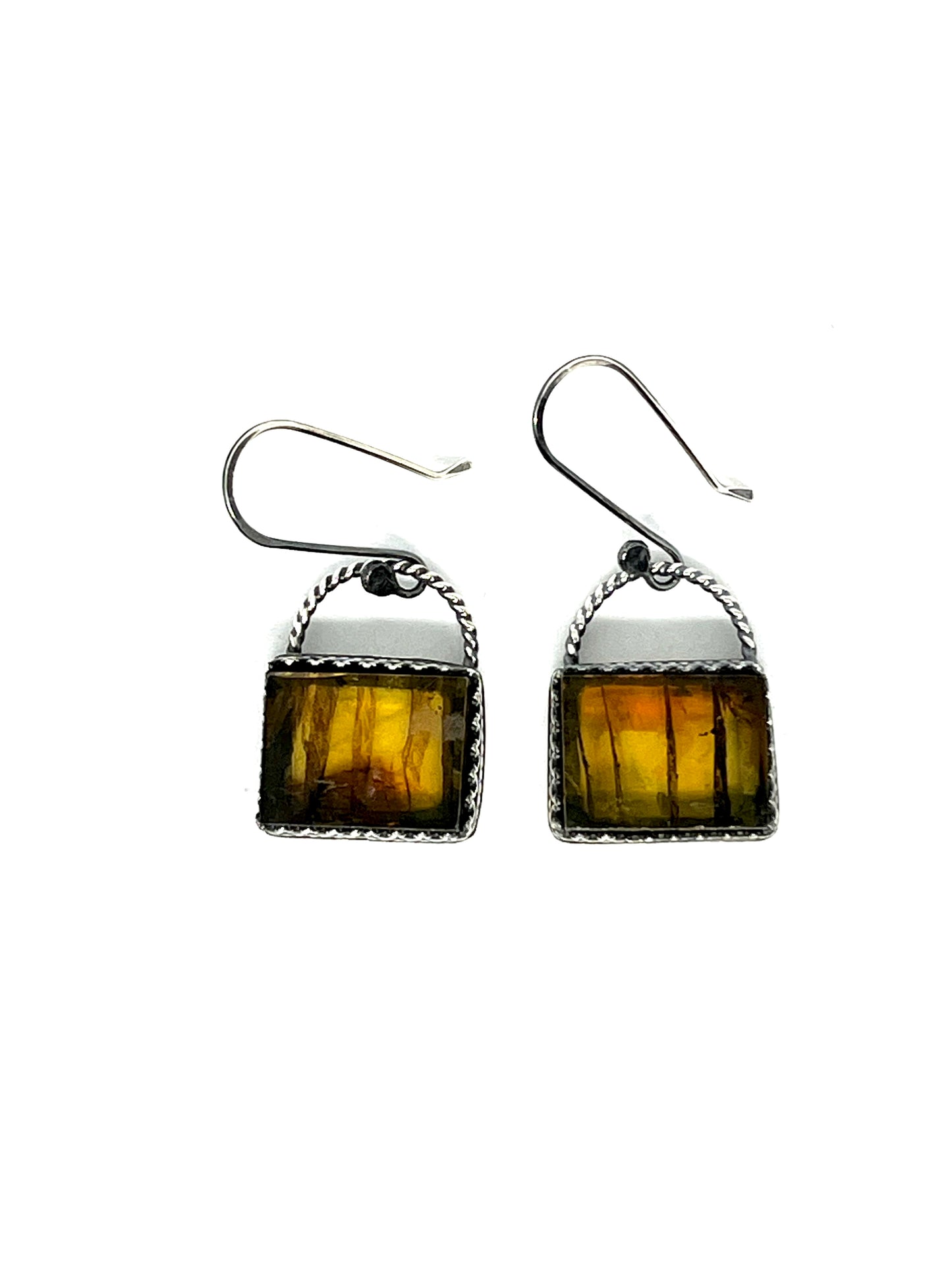 Amber Earrings