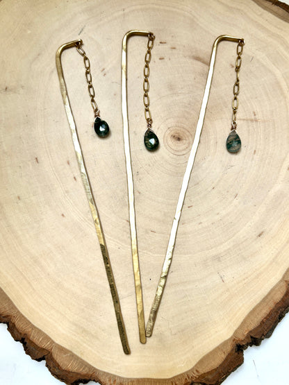 Moss Agate Bookmark