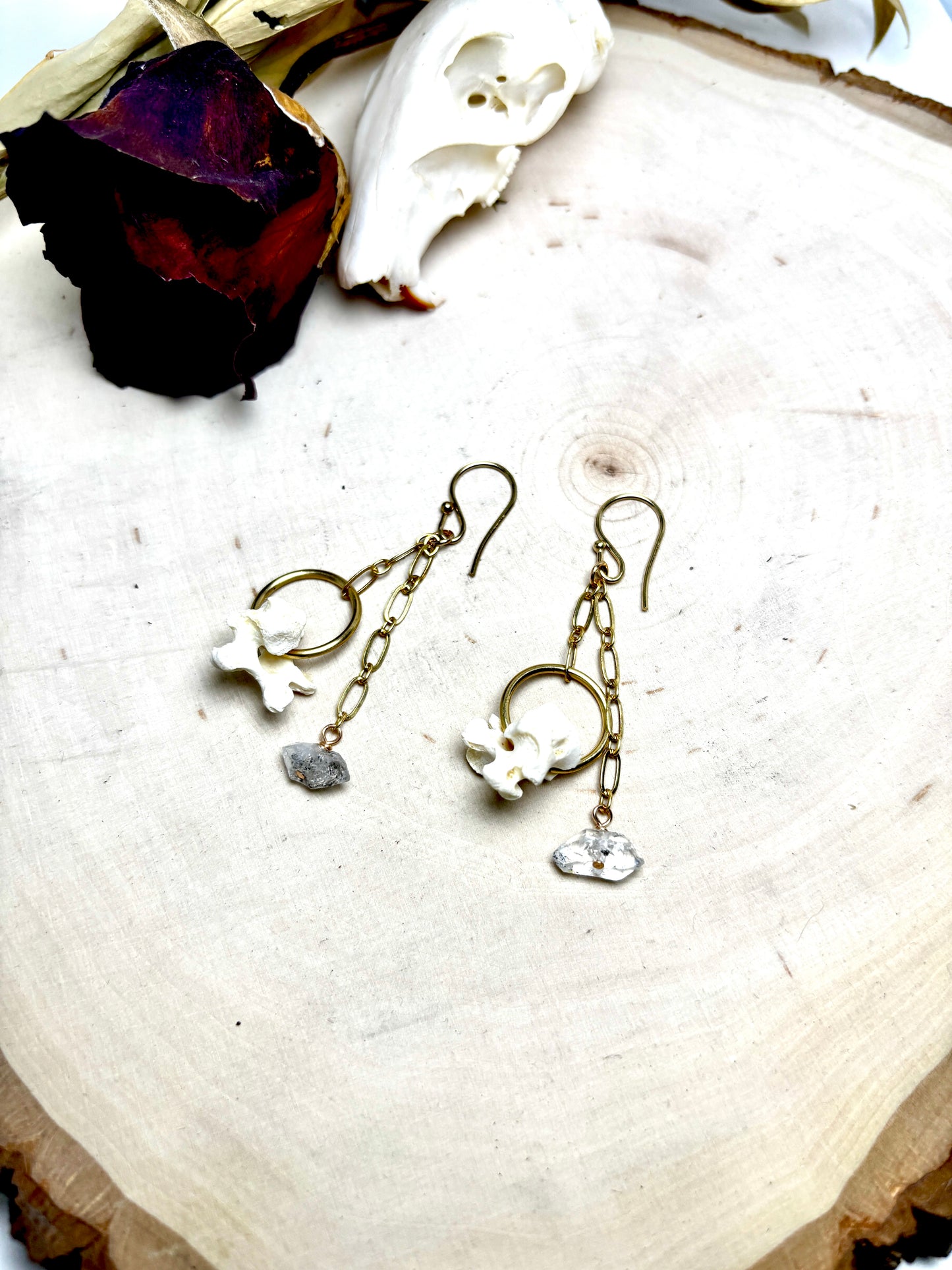 Bones and Stones Earrings