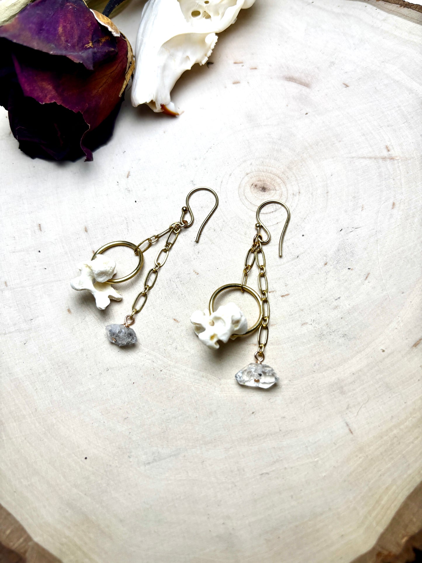 Bones and Stones Earrings