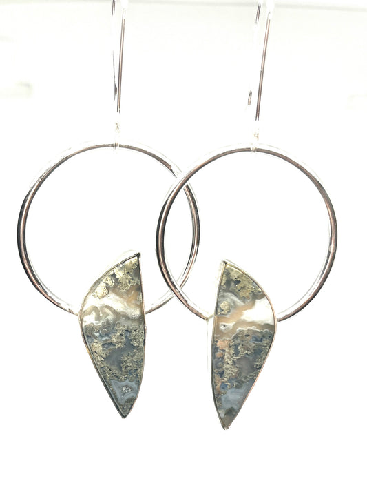 Marcasite Hoops