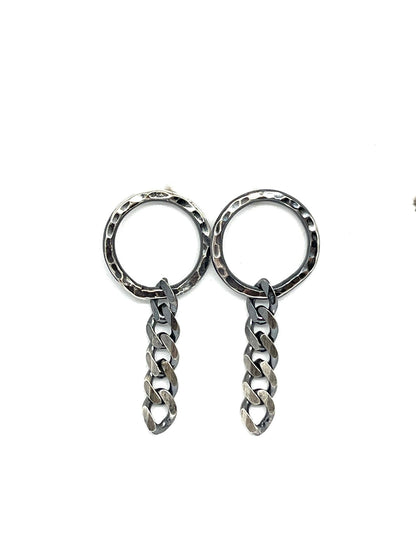 Curb Chain Earrings