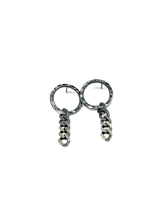 Curb Chain Earrings