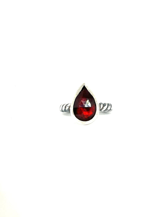 Garnet Teardrop