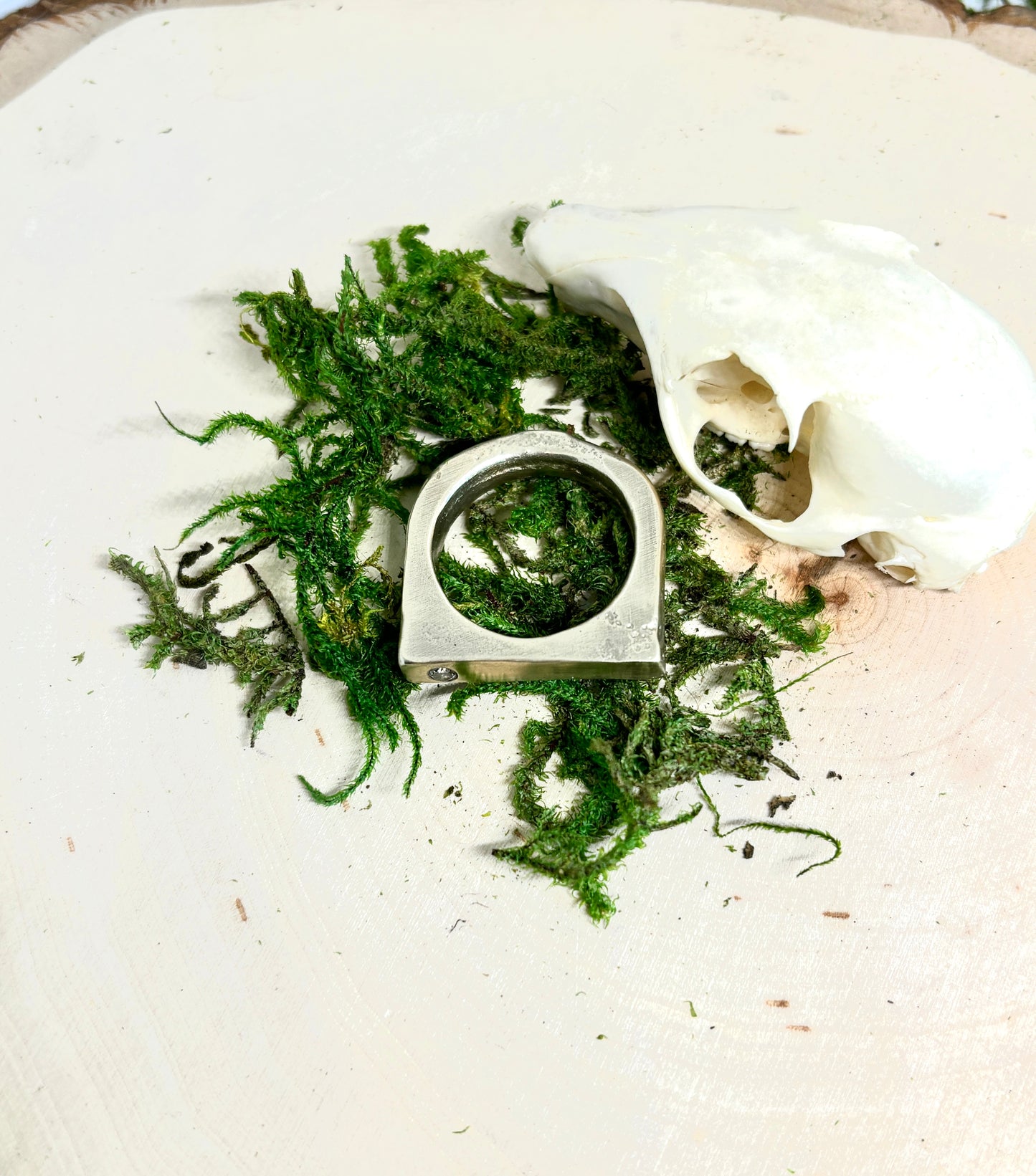 Bronze Signet Ring - size 11