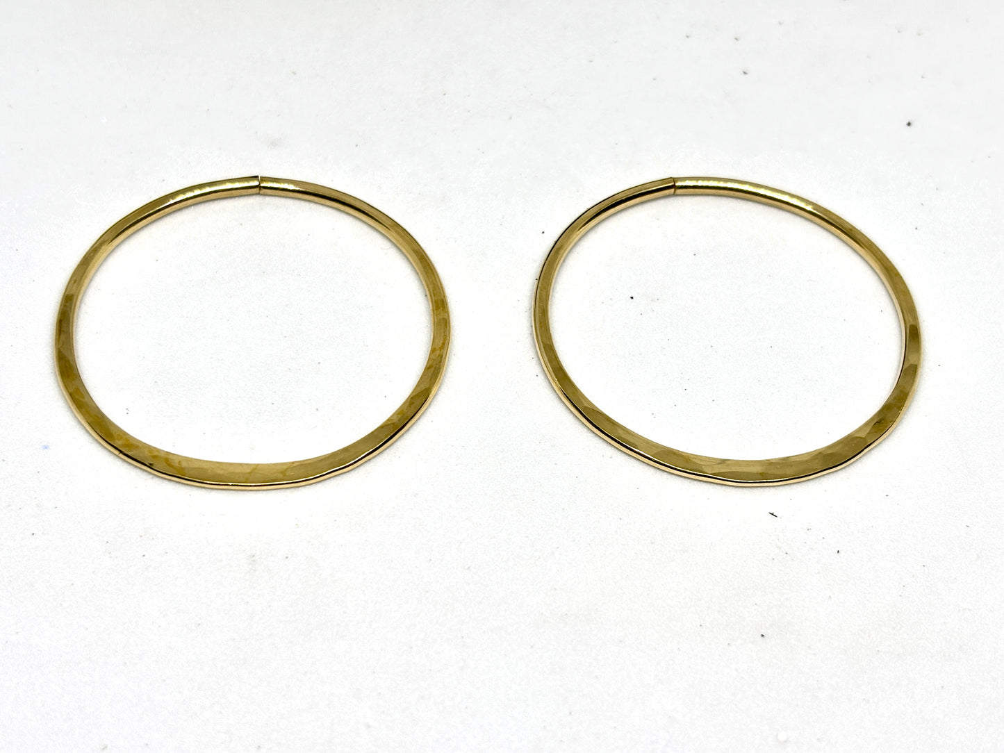 Hammered Brass Hangers