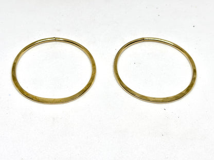 Hammered Brass Hangers