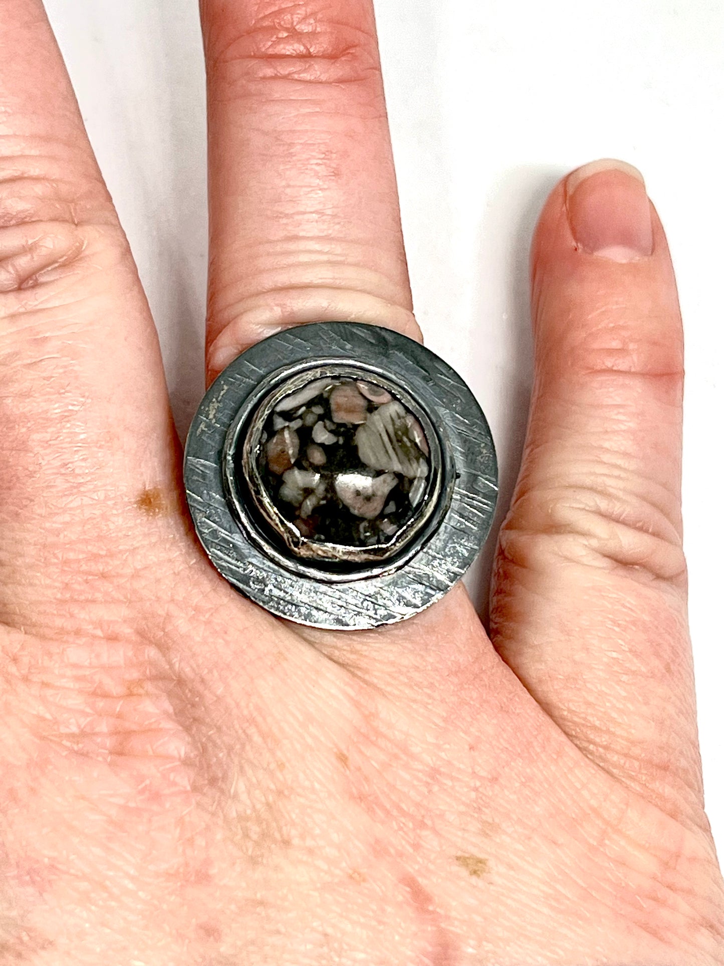 Dark and Stoney - size 7